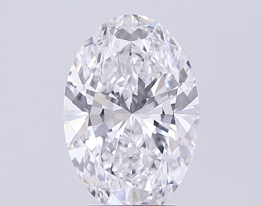 5.41 ct. oval Lab Grown Diamond front image