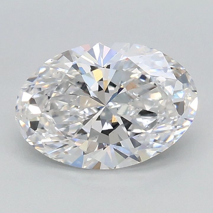 1.00 ct. oval Lab Grown Diamond front image