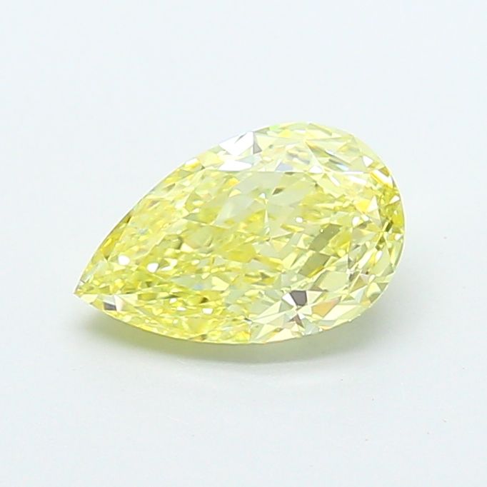 1.42 CT Fancy Intense Yellow PEAR