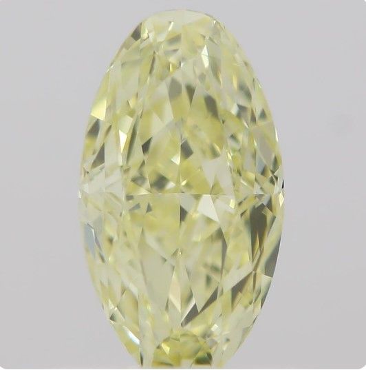 Diament 0.51 ct Fancy Yellow/IF