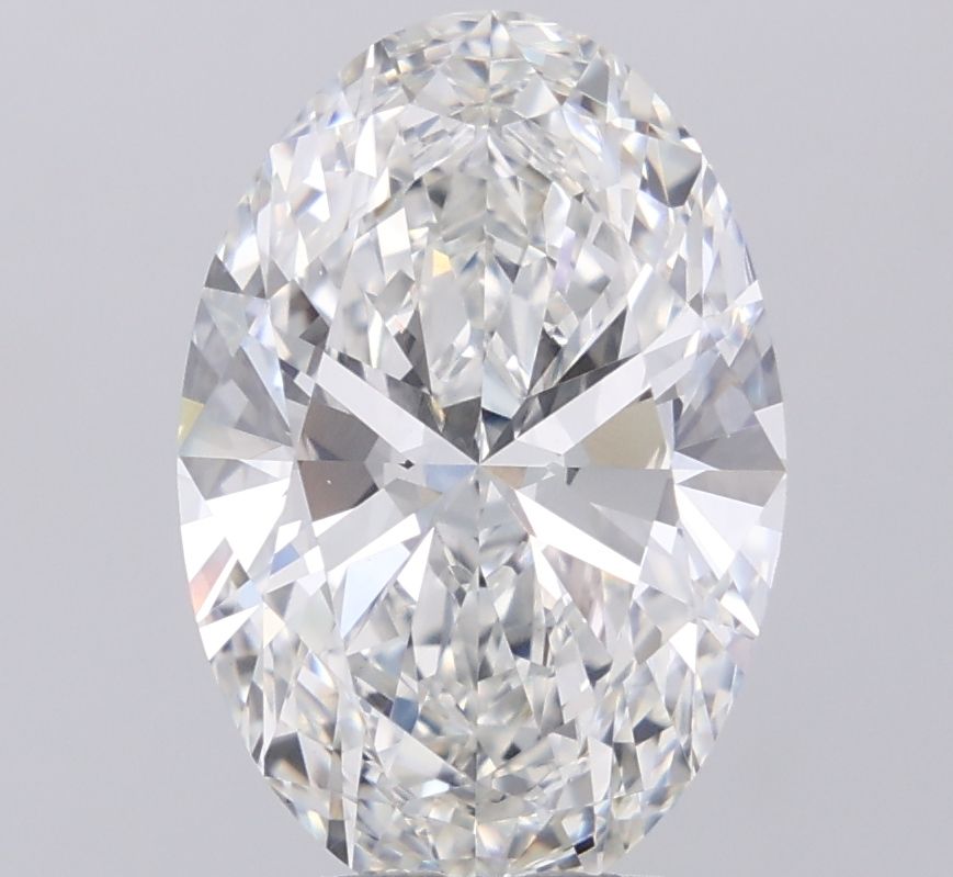 6.03 ct. oval Lab Grown Diamond front image