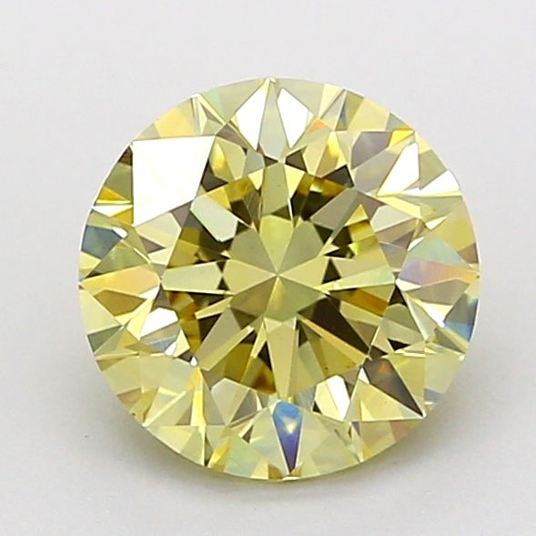 1.5 CT Fancy Yellow ROUND