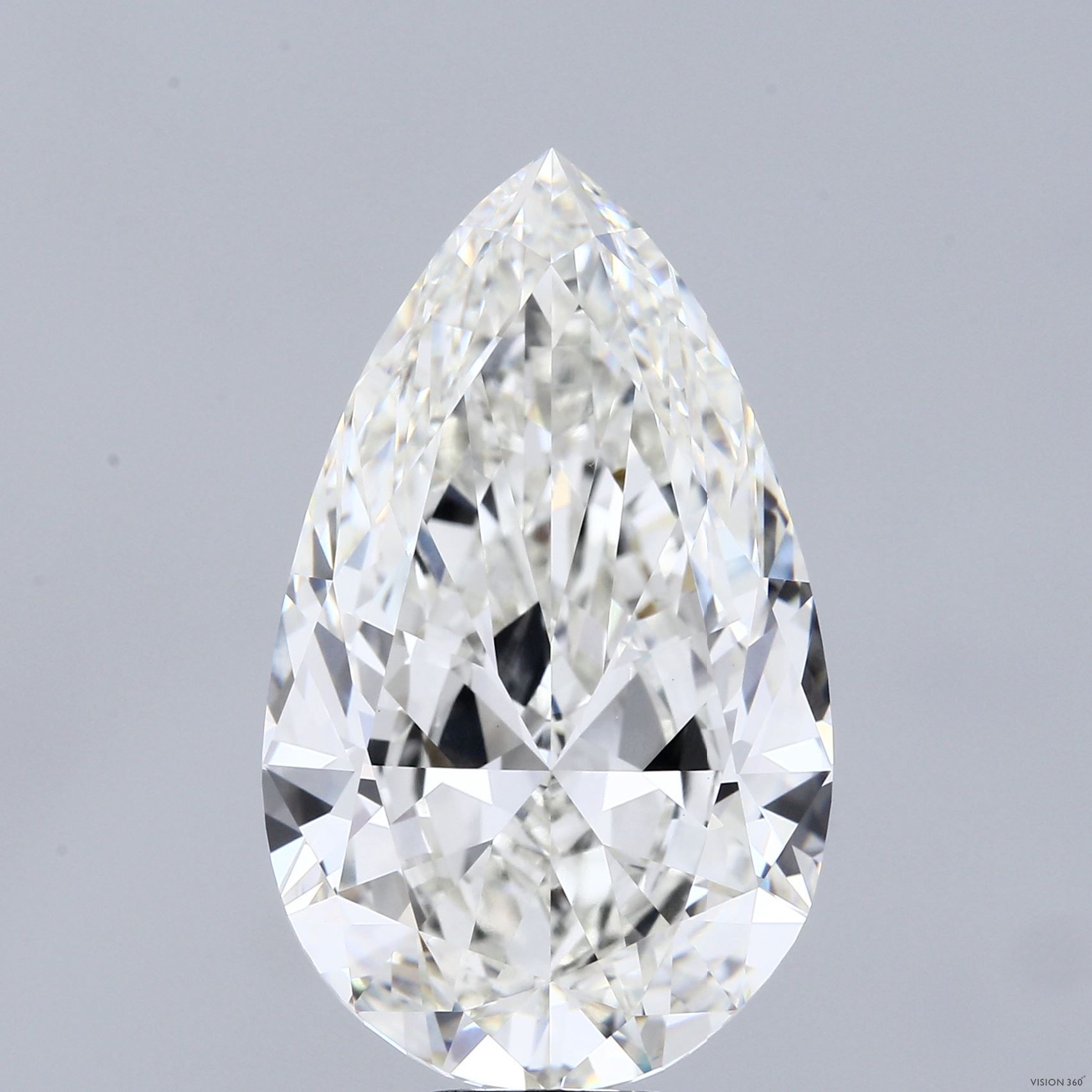 15.28 ct. pear Lab Grown Diamond front image