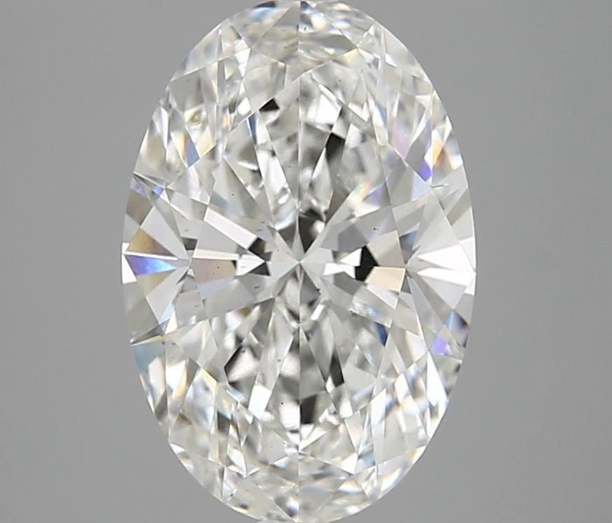 3.45 ct. oval Lab Grown Diamond front image