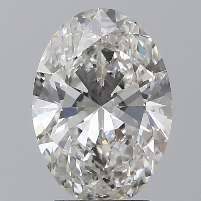 3.26 ct. oval Lab Grown Diamond front image