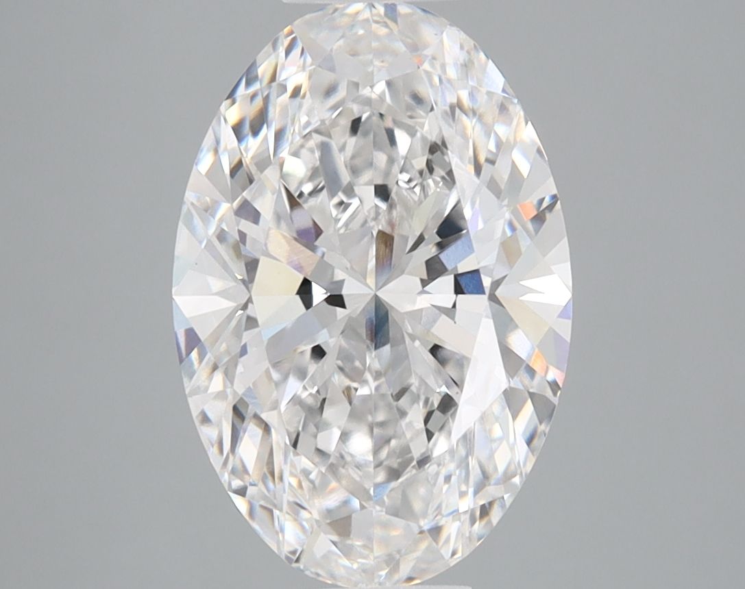 3.06 ct. oval Lab Grown Diamond front image
