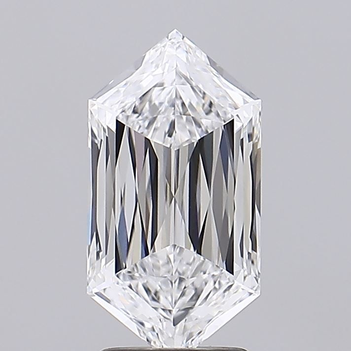 2.57 ct lab-grown Hexagonal Diamond