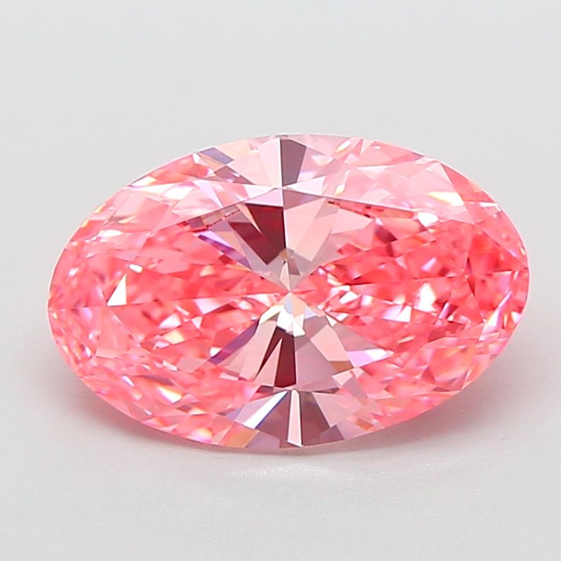 2.40 ct. oval Lab Grown Diamond front image