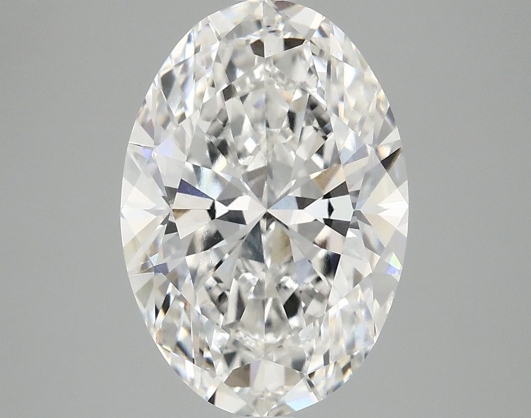 3.95 ct. oval Lab Grown Diamond front image
