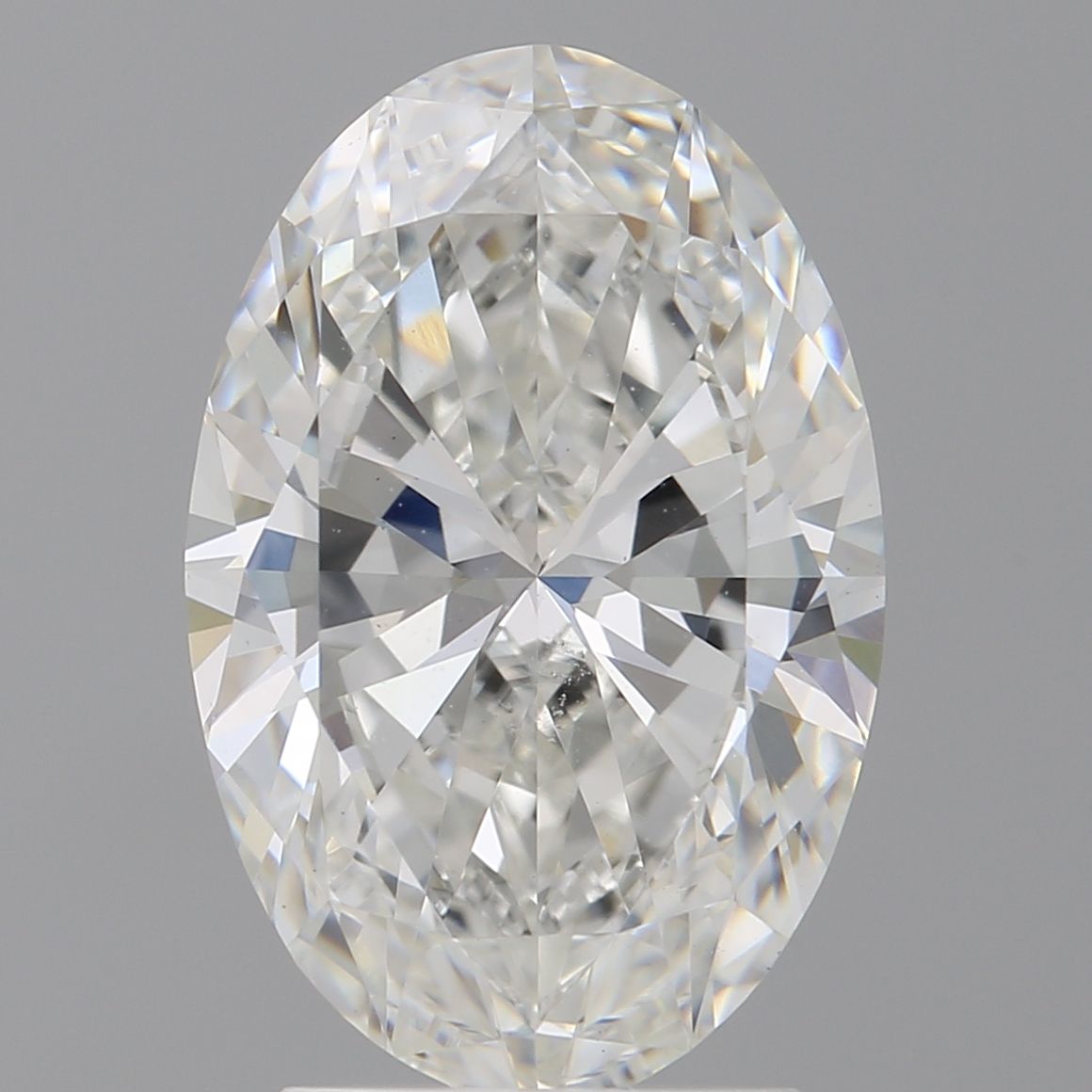 3.07 ct. oval Lab Grown Diamond front image