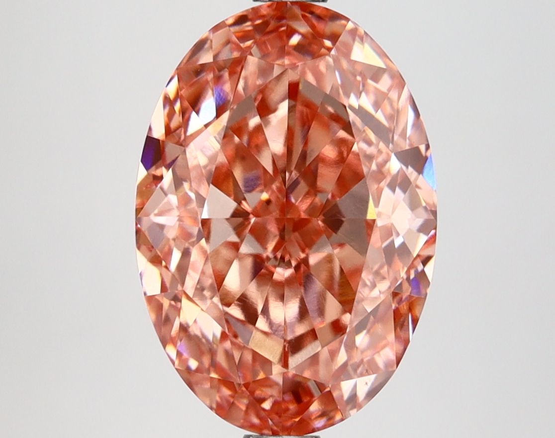 4.55 ct. oval Lab Grown Diamond front image
