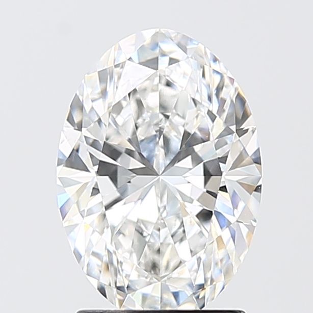 2.08 ct. oval Lab Grown Diamond front image