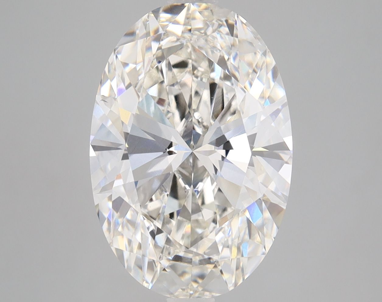 4.27 ct. oval Lab Grown Diamond front image
