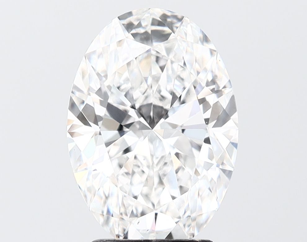4.06 ct. oval Lab Grown Diamond front image