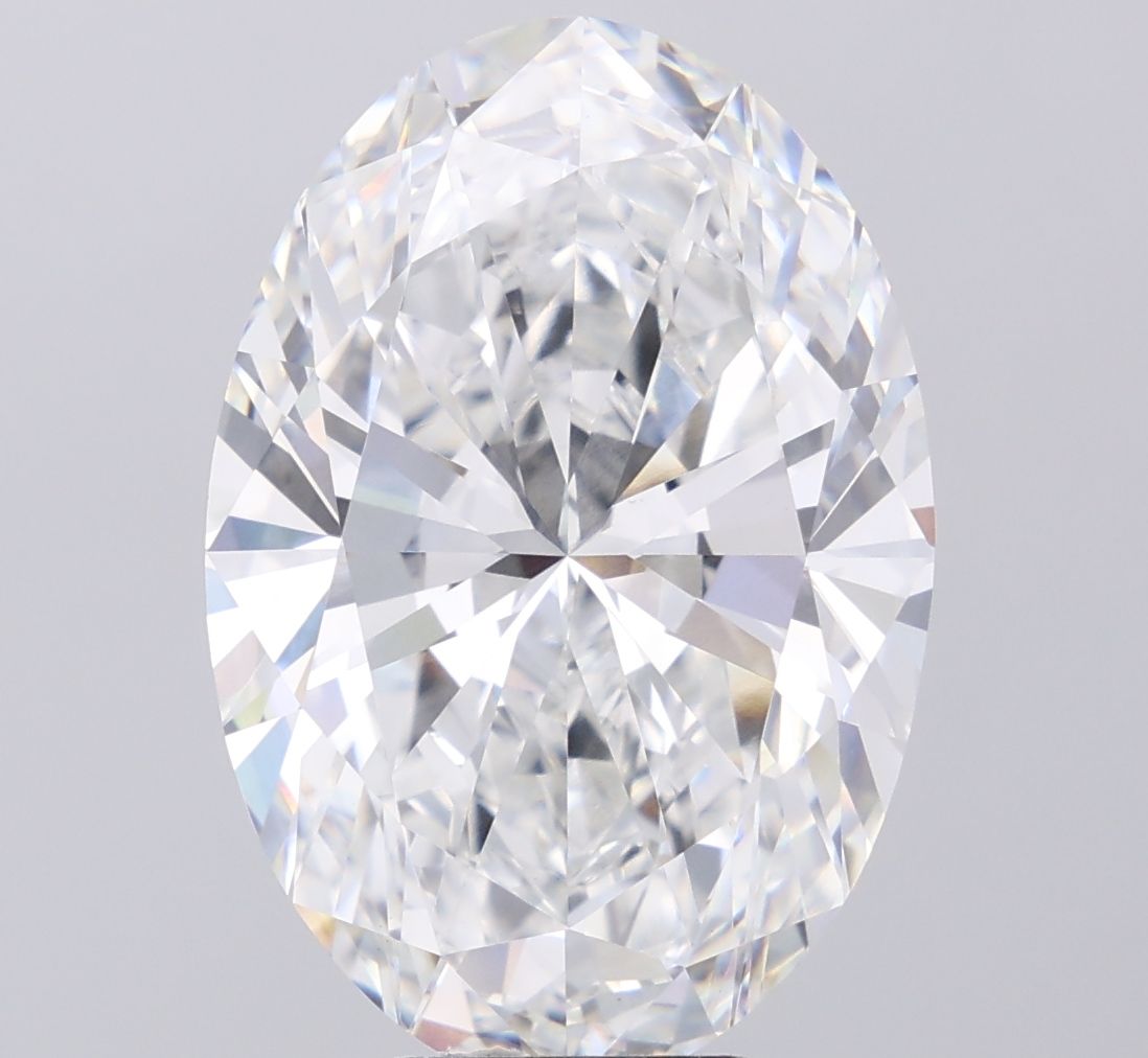 12.51 ct. oval Lab Grown Diamond front image