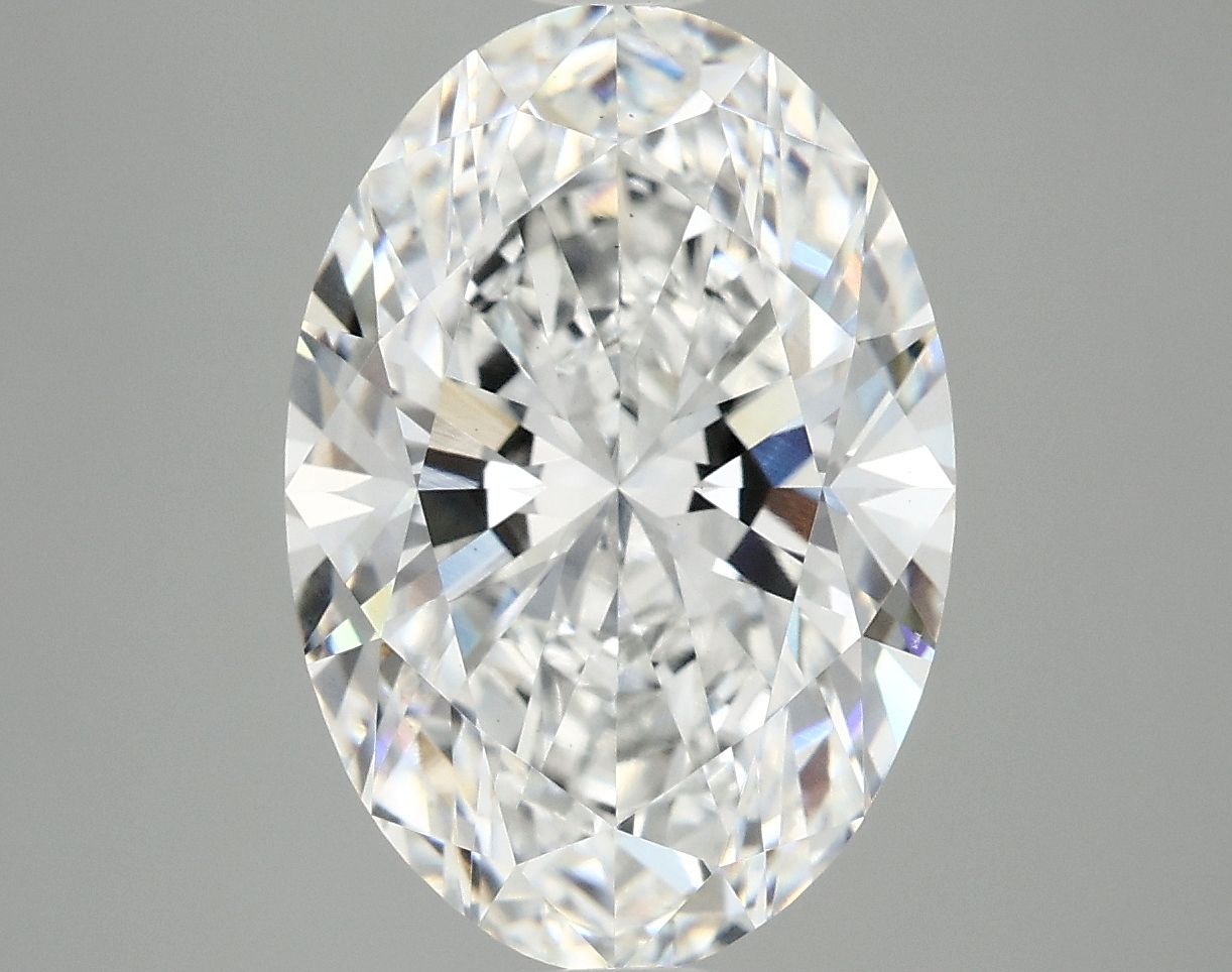 5.10 ct. oval Lab Grown Diamond front image