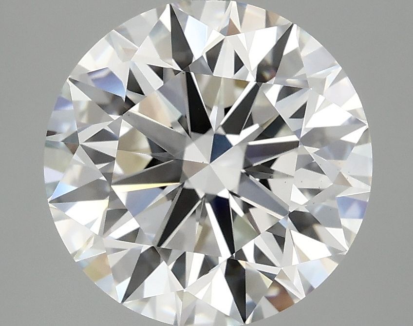 3.95 ct. round Lab Grown Diamond front image