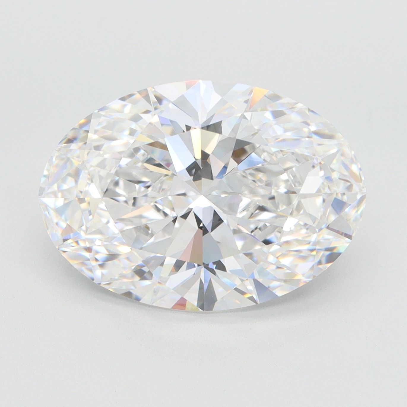 6.25 ct. oval Lab Grown Diamond front image