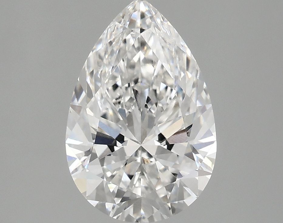2.10 ct. pear Lab Grown Diamond front image