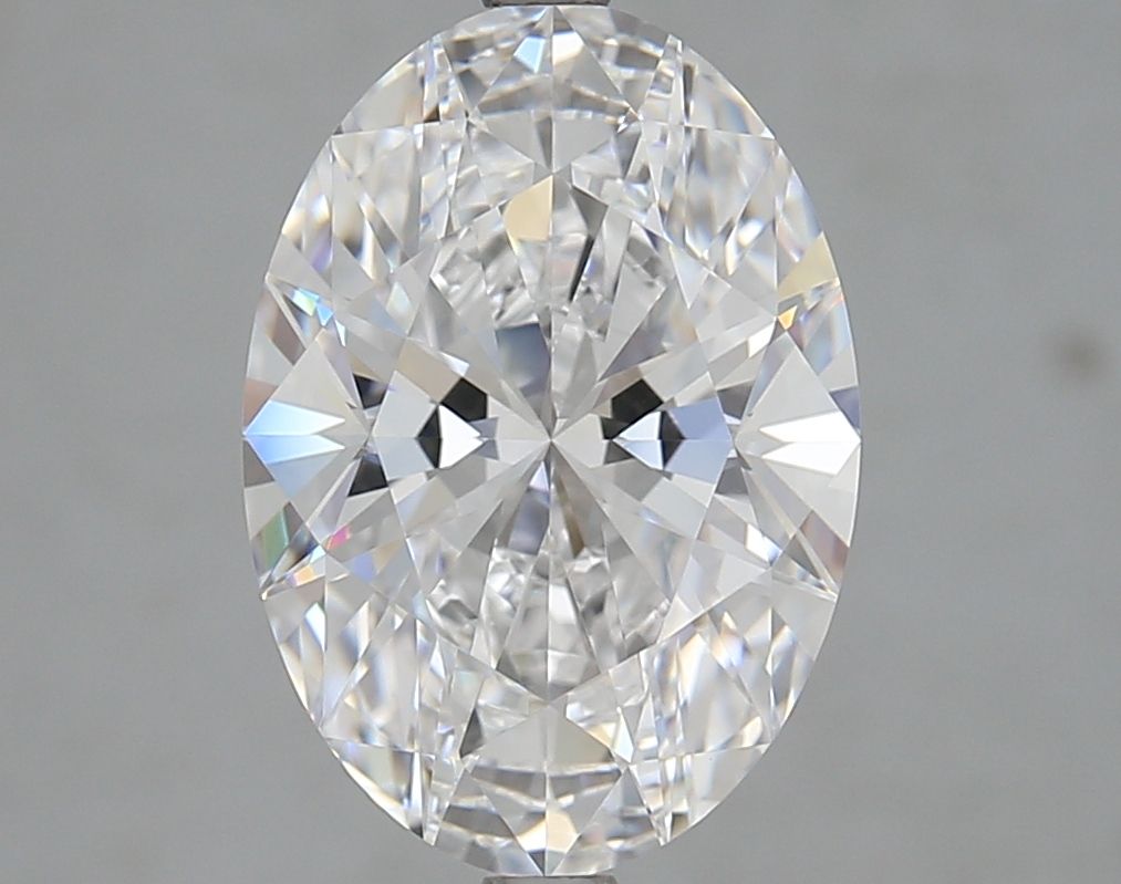 4.08 ct. oval Lab Grown Diamond front image