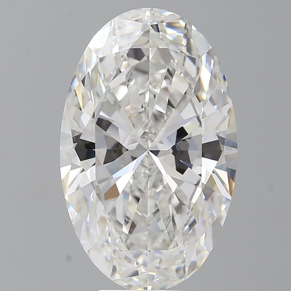7.60 ct. oval Lab Grown Diamond front image