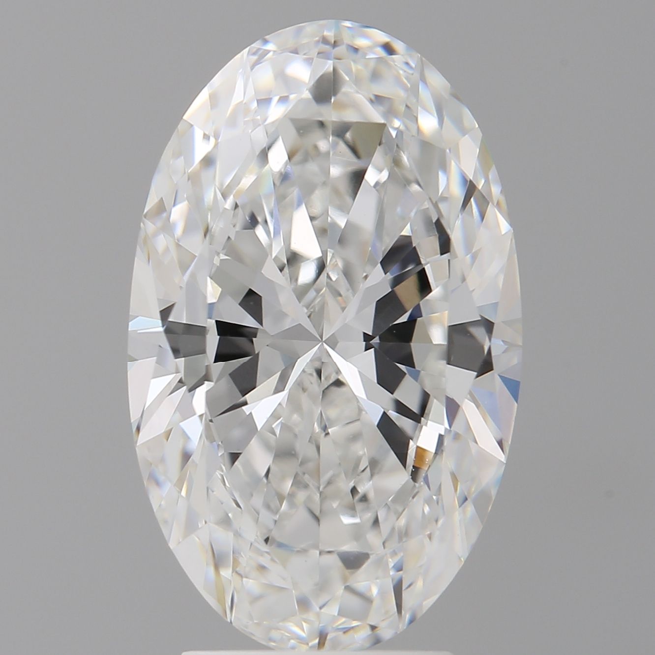 4.08 ct. oval Lab Grown Diamond front image