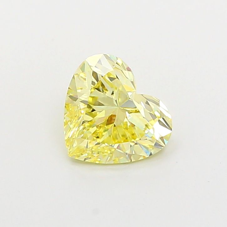 1.5 CT Fancy Yellow HEART