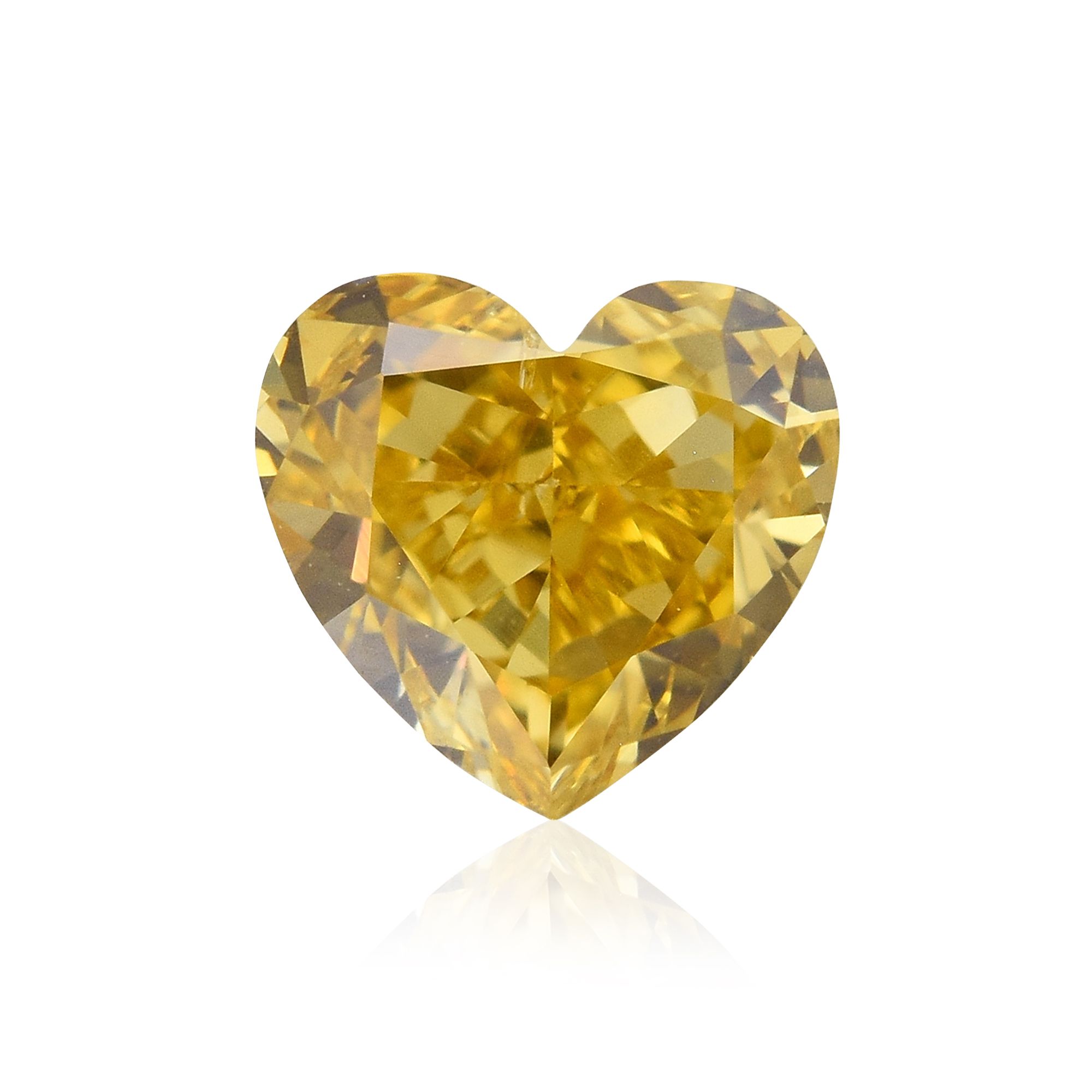 Diament 0.6 ct Fancy Intense Orangey Yellow/SI1