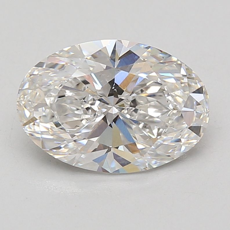 3.02 ct. oval Lab Grown Diamond front image