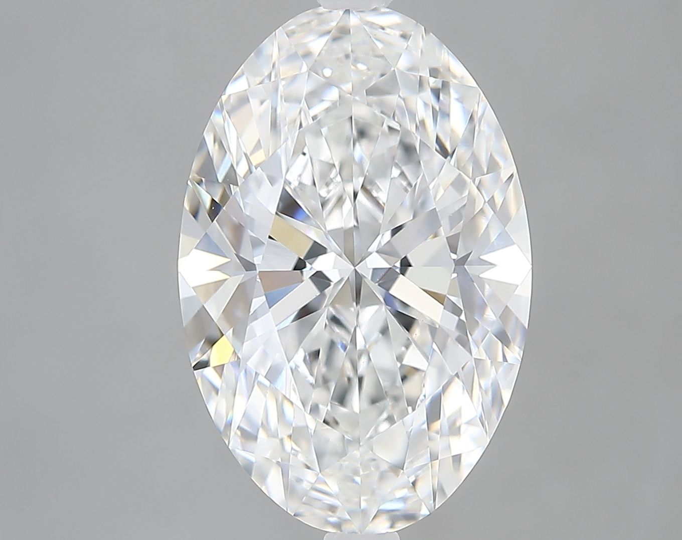 4.18 ct. oval Lab Grown Diamond front image