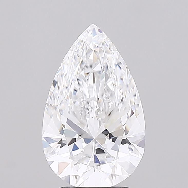 3.08 ct. pear Lab Grown Diamond front image