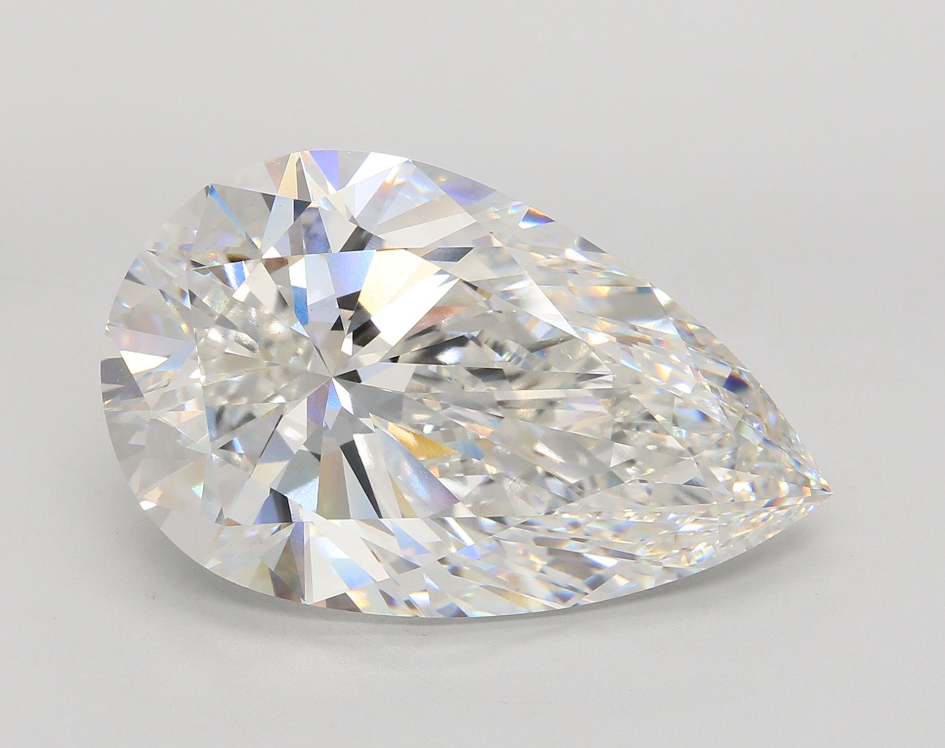 22.15 ct. pear Lab Grown Diamond front image
