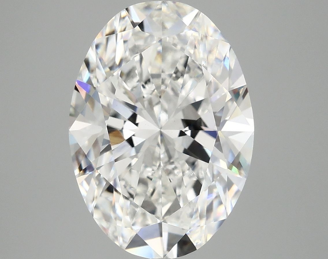 5.04 ct. oval Lab Grown Diamond front image