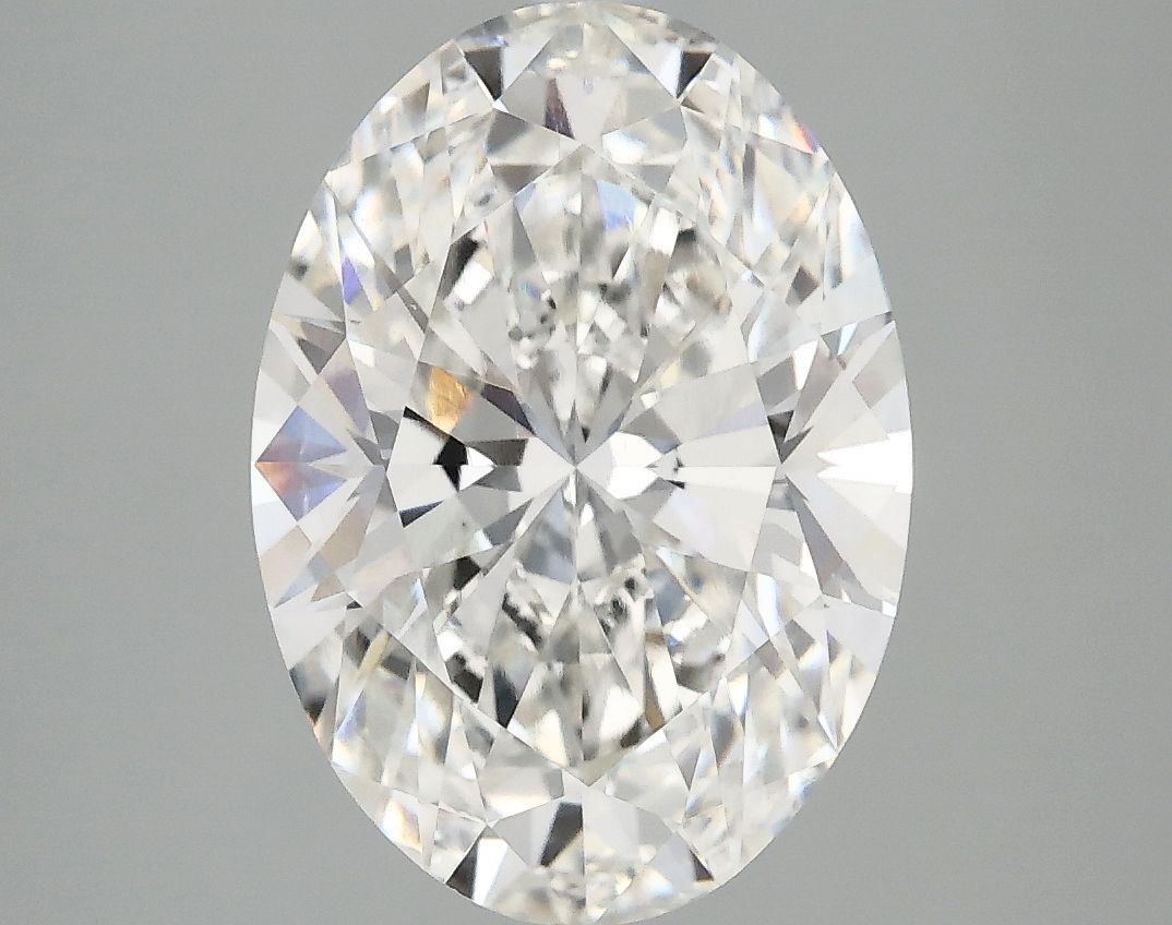 3.88 ct. oval Lab Grown Diamond front image