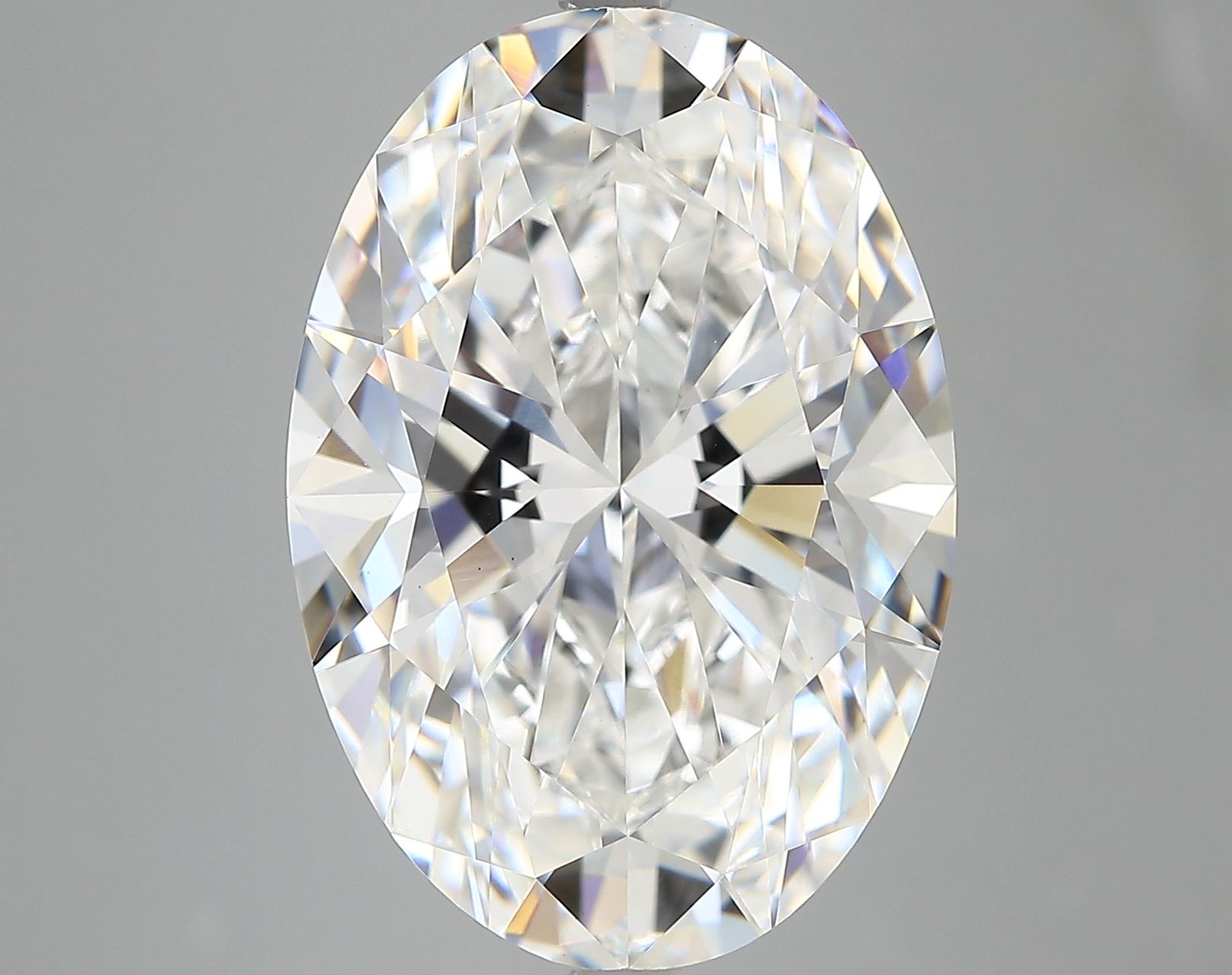 9.11 ct. oval Lab Grown Diamond front image