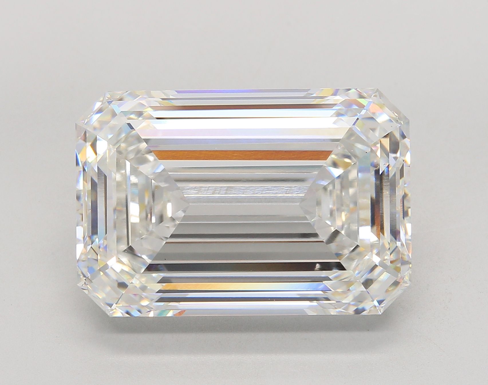 22.45 ct. emerald Lab Grown Diamond front image