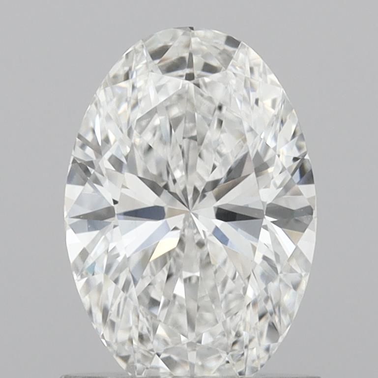 1.10 ct. oval Lab Grown Diamond front image