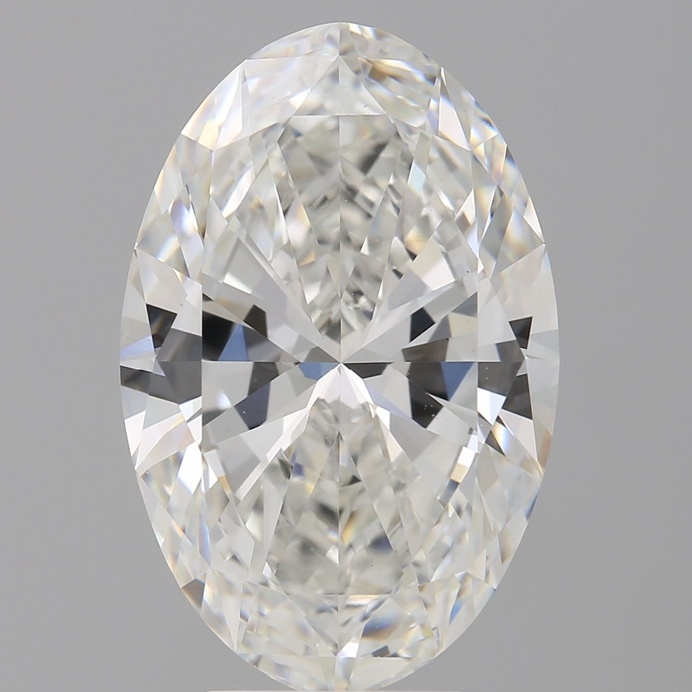 6.03 ct. oval Lab Grown Diamond front image