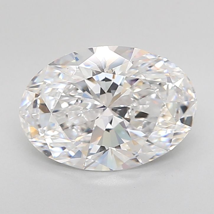 3.08 ct. oval Lab Grown Diamond front image