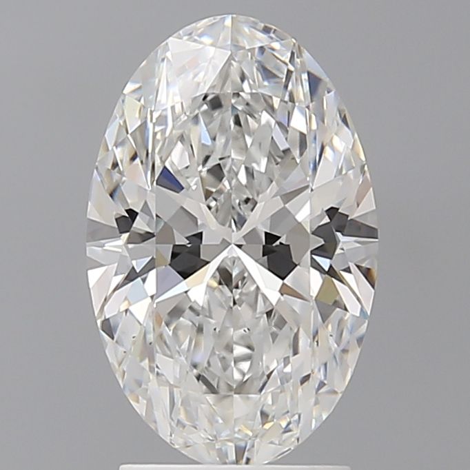 2.58 ct. oval Lab Grown Diamond front image