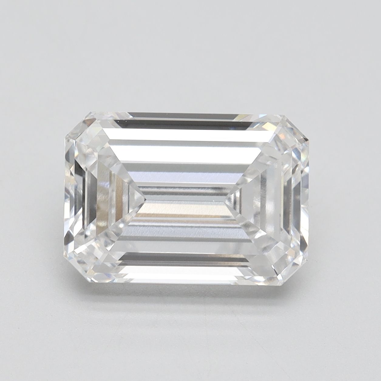 4.10 ct. emerald Lab Grown Diamond front image