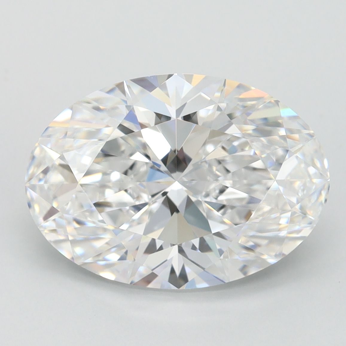 3.50 ct. oval Lab Grown Diamond front image