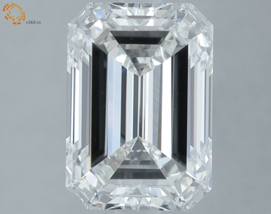 3.07 ct. emerald Lab Grown Diamond front image