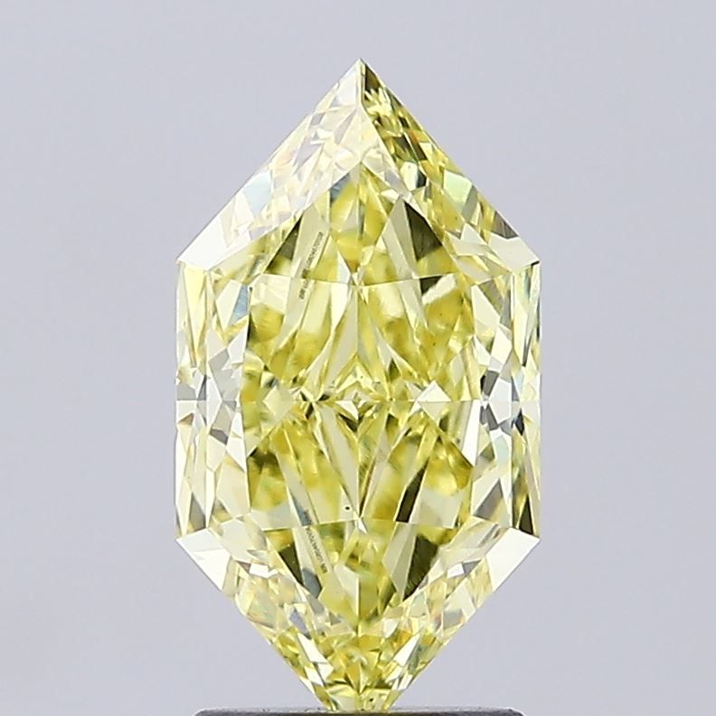 2.18 ct lab-grown Hexagonal Diamond