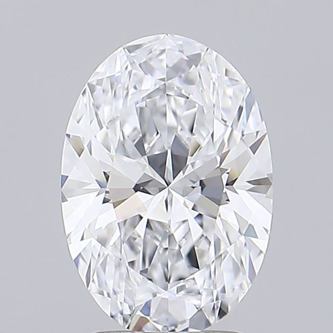 1.70 ct. oval Lab Grown Diamond front image