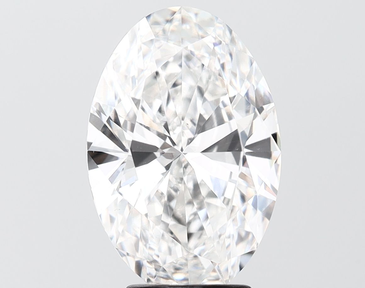 4.08 ct. oval Lab Grown Diamond front image