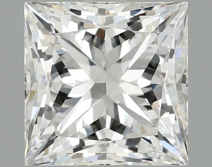 2.10 ct. princess Lab Grown Diamond front image