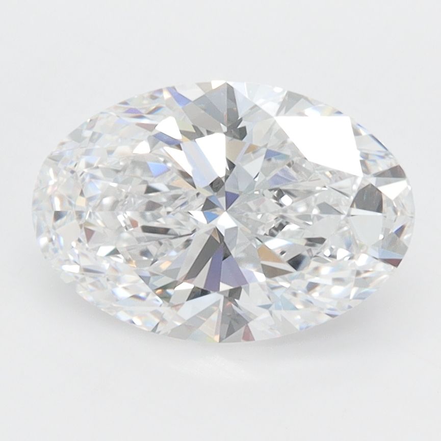 2.06 ct. oval Lab Grown Diamond front image