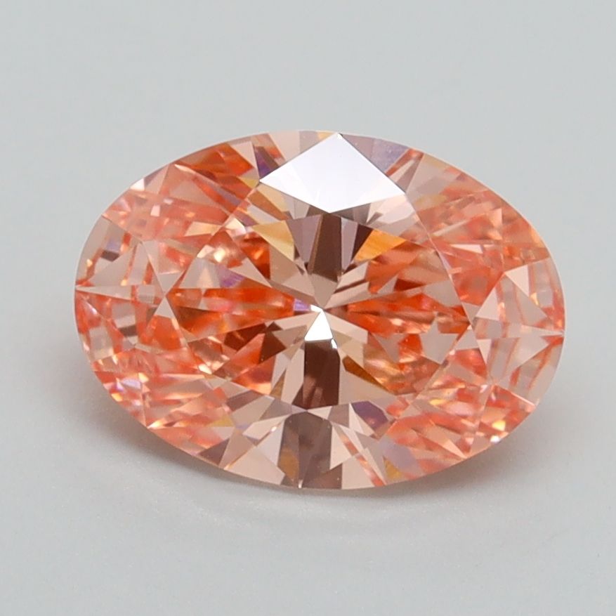 1.67 ct. oval Lab Grown Diamond front image