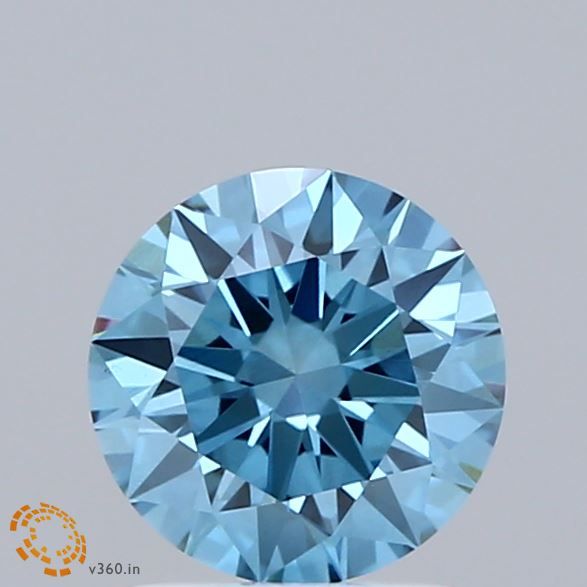 1.21 CT Fancy Vivid Blue ROUND